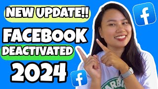 As of May 2024 How to deactivate facebook account  Tagalog  Stepbystep [upl. by Salamone481]