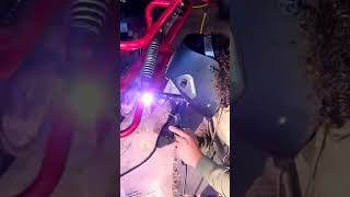 Go kart frame welding [upl. by Iidnarb978]