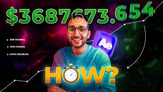 NUMBER COUNTING EFFECTS PRO Creators Use to Get MASSIVE Engagement [upl. by Adian]