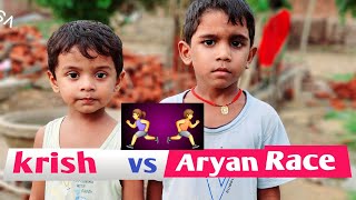 Race krish vs Aryan kkrish [upl. by Ayanat]