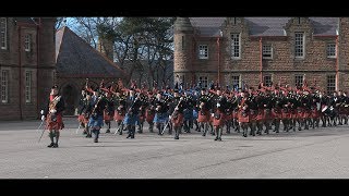 Cadets Pipe Band in the Highlands [upl. by Ahsenev]