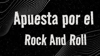 APUESTA POR EL ROCK AND ROLL  Enrique Bunbury letra [upl. by Asoral]