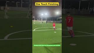 Football Finishing Drills pegames football physicalactivity soccer [upl. by Eiliab391]