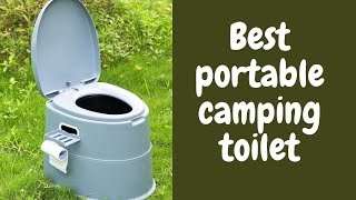 ✅ Top 5 Best portable camping toilet In 2022  review [upl. by Amik]