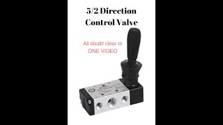 52 Direction Control Valve [upl. by Asatan]