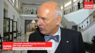 KorwinMikke Kaczyński ma Komisję Wenecką za kupę ignorantów [upl. by Joo853]