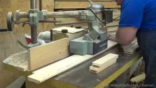 Building Custom Oak Cabinets Episode 2Making The Doors and Drawer Fronts Part 1  113 [upl. by Meehaf]