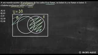 problema diagramas de venn 116 [upl. by Lamahj351]