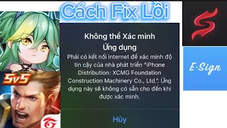 Cách Fix Lỗi Không Thể Xác Minh Ứng Dụng Trên IOS  Dùng Chứng Chỉ Cũ Để Cài IPA Bằng DNS  HN Mod [upl. by Catarina]