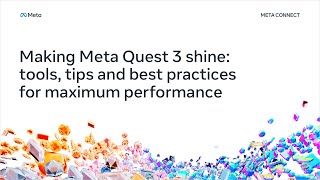 Making Meta Quest 3 Shine Tools Tips and Best Practices for Maximum Performance ASL [upl. by Laved]