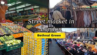 Bethnal Green vlog Street market in London [upl. by Anair]