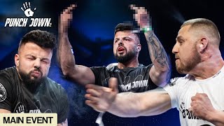 Potężne liście Mistrza PunchDown Lupa vs Dzik Warsaw Shore  PUNCHDOWN 2 Extra  Free Fight [upl. by Rozella]