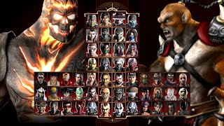 Mortal Kombat 9  Expert Tag Ladder DARK KAHN amp KINTARO MK2 MOD  Gameplay 1080p 60ᶠᵖˢ ✔ [upl. by Dnama]