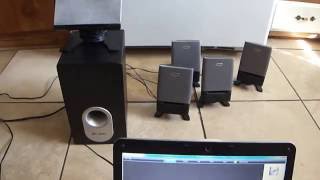 How work Labtec Multimedia Speakers Arena 685 [upl. by Grizel]