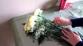 How to Make a Carnation Bouquet [upl. by Kassia]