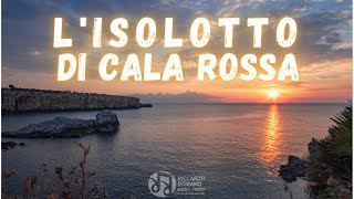 Isolotto di Cala Rossa a Terrasini Palermo 4K [upl. by Schnell950]