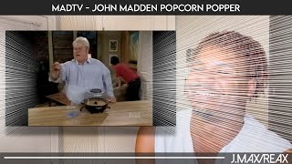 MadTv  John Madden Popcorn Popper  REACTION [upl. by Allimrac]