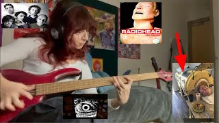 My Iron Lung  Radiohead Bass cover [upl. by Akinam]