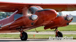 Oshkosh Aircraft Arrivals  Monday Part 1  EAA AirVenture Oshkosh 2024 [upl. by Ennayhs]