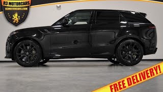 2024 RANGE ROVER SPORT SV EDITION ONE OBSIDIAN BLACK FREE ENCLOSED DELIVERY FOR SALE R3MOTORCARSCOM [upl. by Greenland]