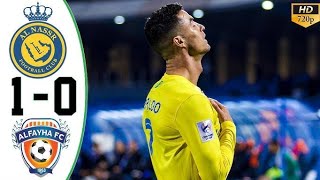 Cristiano Ronaldo Goal  AlFeiha vs AlNassr 01 Highlights alnassr cristianoronaldo [upl. by Enilec]