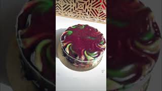 Entremet pistache chocolat patisserie chocolate smallbusiness pistache flowers cake [upl. by Eseilanna]