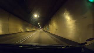 Karawanken Tunnel Austria To Slovenia Border 2022 [upl. by Asher]