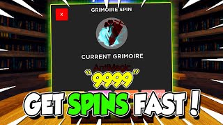 Grimoires Era How To Get FREE Grimoire Spin Fast  Full Guide Code [upl. by Utir]