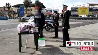 GiuglianoMugnano task force dei carabinieri contro venditori ambulanti [upl. by Irneh32]