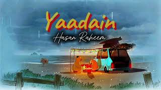 Hasan Raheem  Yaadian  Alternative  Lofi Songs  AniQe Ansari [upl. by Iemaj]