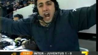 Direttastadio 7Gold  FILIPPO TRAMONTANA DERBY DITALIA Inter 1  0 Juve [upl. by Navoj]