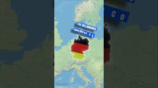 Countries with the Most Billionaires in the World ytshorts geography billionaire [upl. by Ian]