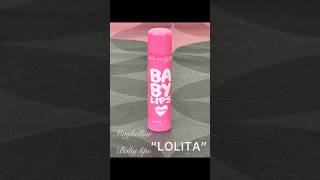 Maybelline baby lips color lip balm LOLITA shade review  swatch ytshorts ashortadayyoutubeshorts [upl. by Marve]