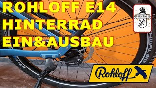 Rohloff E14 Ein und Ausbau Nordbikes Velo de Ville SEB 990 [upl. by Ydnamron]