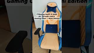 TTRacing Swift X 2020 Air Threads Fabric Gaming Chair  Nami Edition adobotech ttracing onepiece [upl. by Riba]