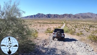 Pristine Sonoran Desert Grilling a Steak Sierra Estrella Wilderness Seven Mile Mountains [upl. by Pirbhai]