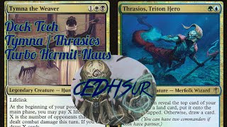 Deck Tech Tymna  Thrasios Turbo Hermit Nauseam cEDH en Español [upl. by Acsehcnarf]