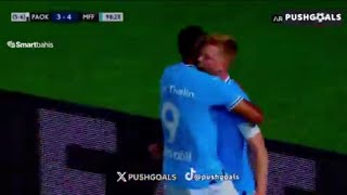 Anders Christiansen Goal PAOK Vs Malmö 34 All Goals Results Extended Highlights [upl. by Onitnas]