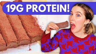 Homemade Protein Bars 💪🏼 Vegan GlutenFree Low Sugar [upl. by Soni]