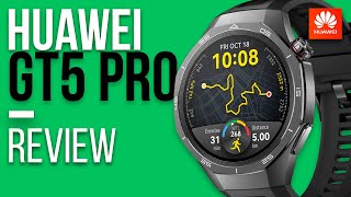 HUAWEI WATCH GT 5 PRO Unboxing Review  ECG TITÂNIOCERÂMICA e GPS AVANÇADO Vale a pena É bom [upl. by Hevak187]