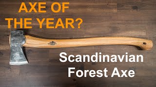 Gränsfors Scandinavian Forest Axe 430  Axe of the year 2021 [upl. by Doralin707]