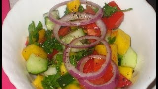 Simple Mango Salad Recipe Guide [upl. by Ube]