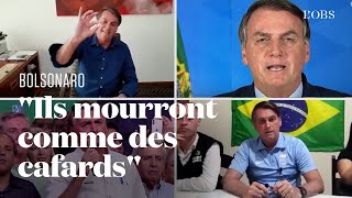 Covid19 Macron Amazonie  les pires déclarations de Jair Bolsonaro à la tête du Brésil [upl. by Philo]