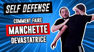 Comment faire une manchette dévastatrice en combat de rue Self defense [upl. by Aila763]