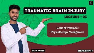 Traumatic Brain Injury  Physiotherapy Management  Sedative Physio braininjury physiotherapy [upl. by Ahsiemak364]