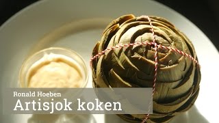 Artisjok koken [upl. by Aerdnaek]