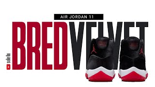 Air Jordan 11 “BRED VELVET”  2024 Details  Release Info [upl. by Anrym920]