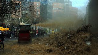 TOULOUSE • MANIF DES AGRICULTEURS • 16 JANVIER 2024 [upl. by Cilurzo497]