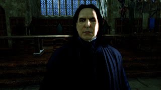 Harry Potter and the Deathly Hallows Part 2 – Severus Snape and The Carrows Fight [upl. by Cilla]