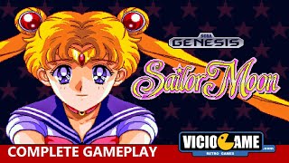 🎮 Sailor Moon Mega Drive Complete Gameplay [upl. by Niras]